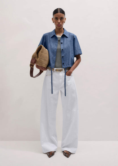 Blue 2-in-1 Jumpsuit