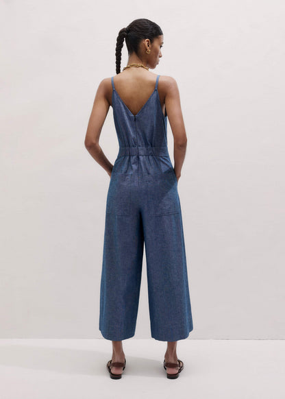 Blue 2-in-1 Jumpsuit