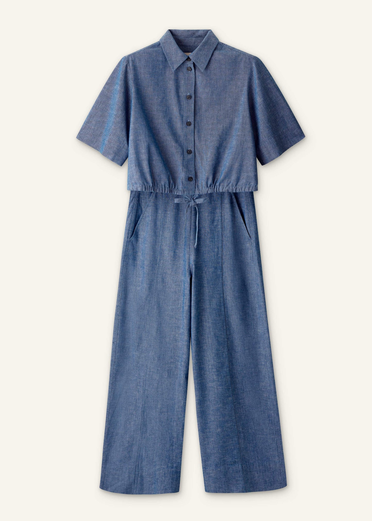 Blue 2-in-1 Jumpsuit