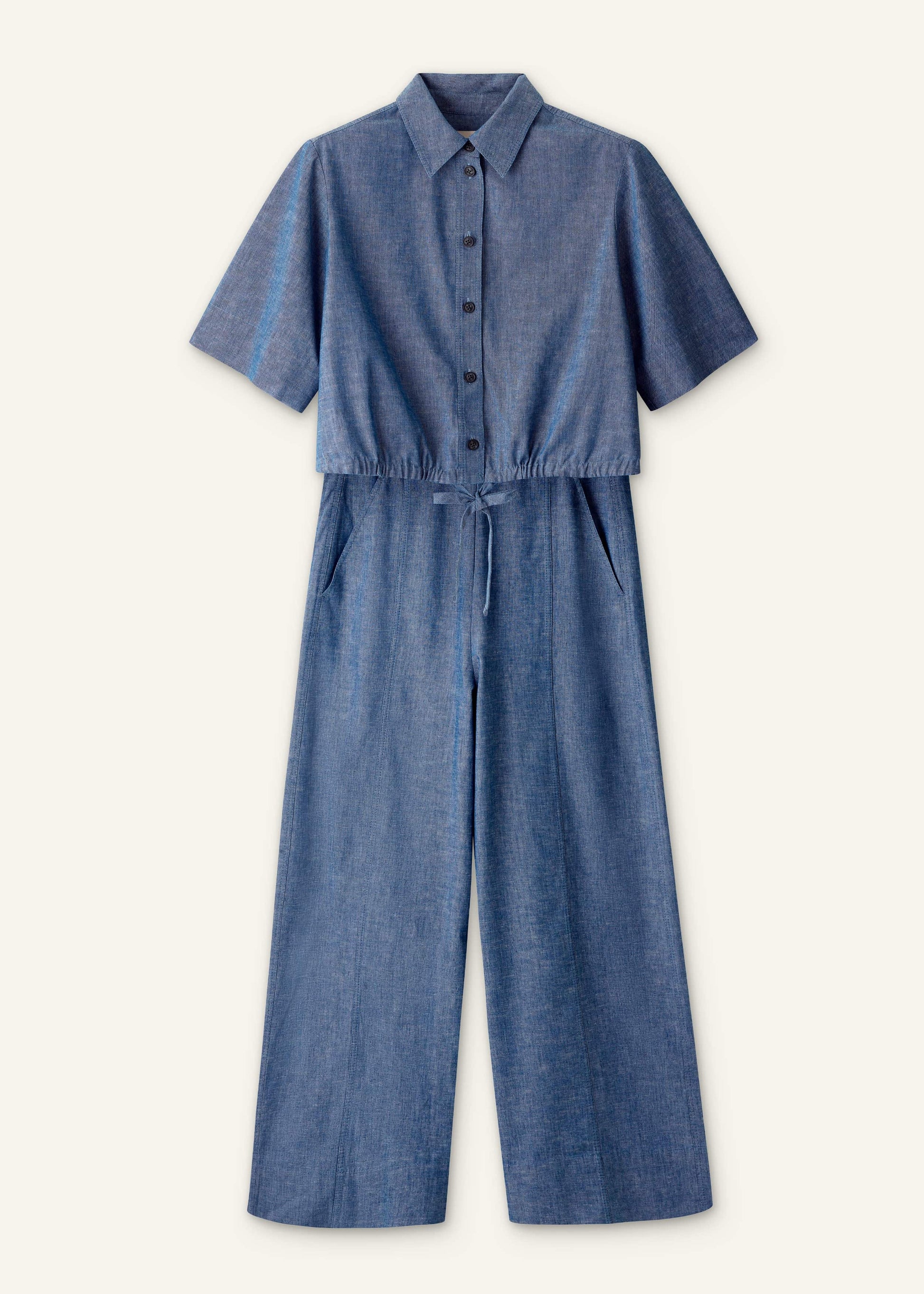 Blue 2-in-1 Jumpsuit
