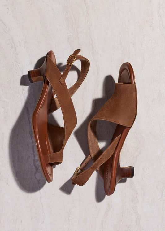 Brown Asymmetric Heel