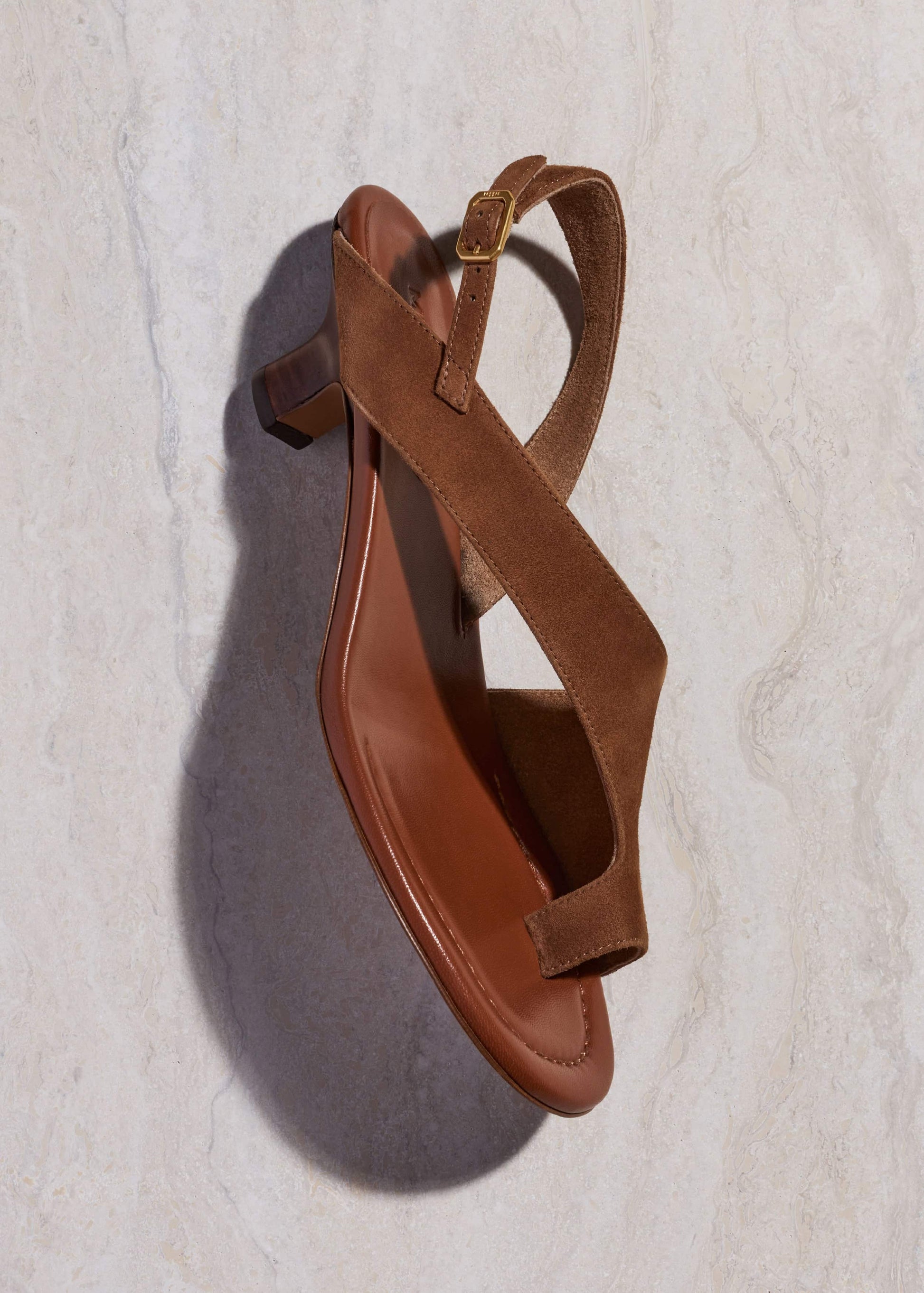 Brown Asymmetric Heel