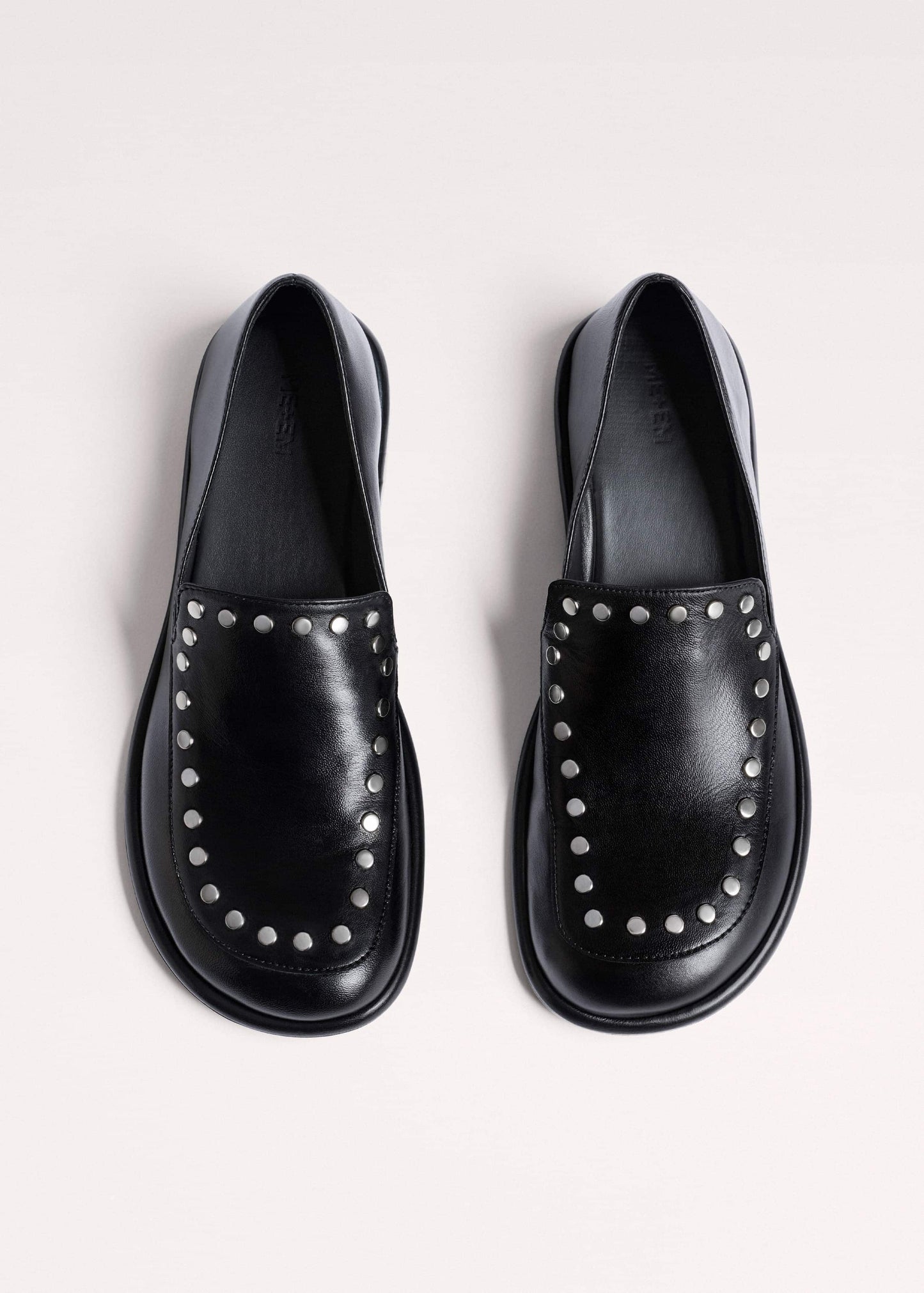 Black Stud Travel Loafer