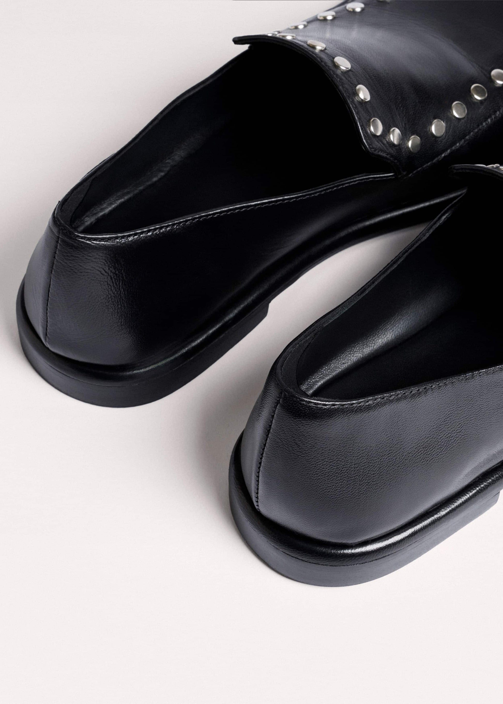 Black Stud Travel Loafer