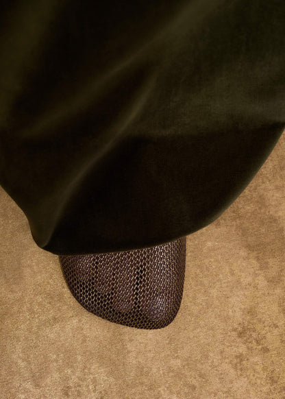 Gold Asymmetric Slipper