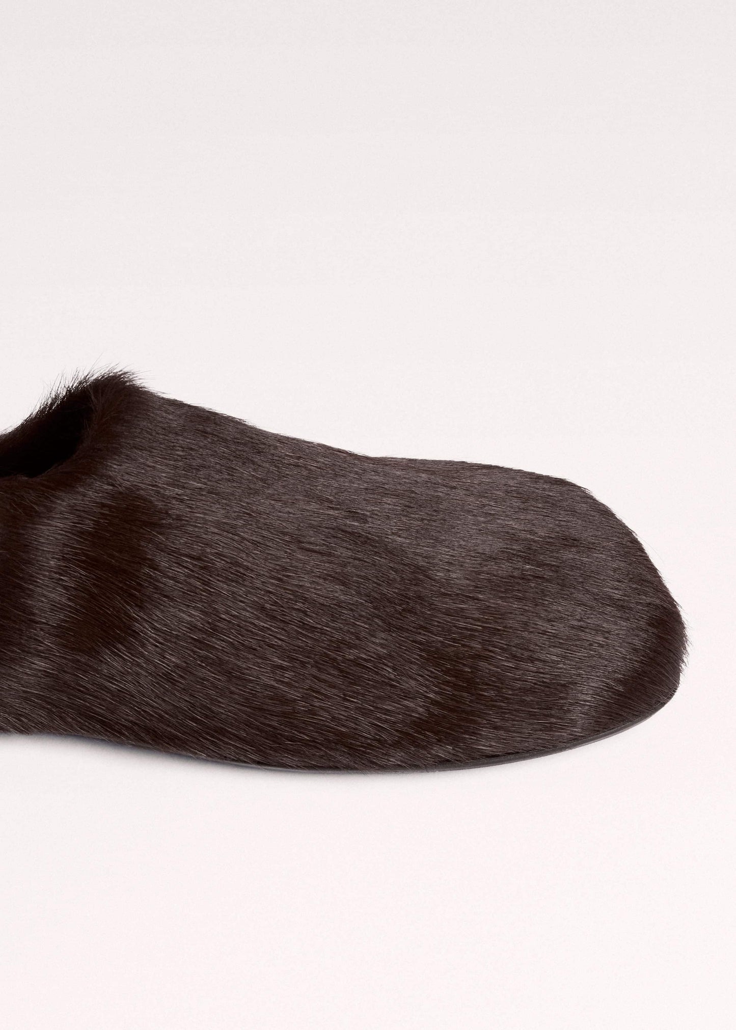 Brown Asymmetric Slipper