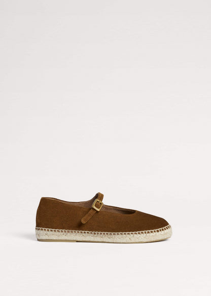 Olive Green Espadrille Mary Jane