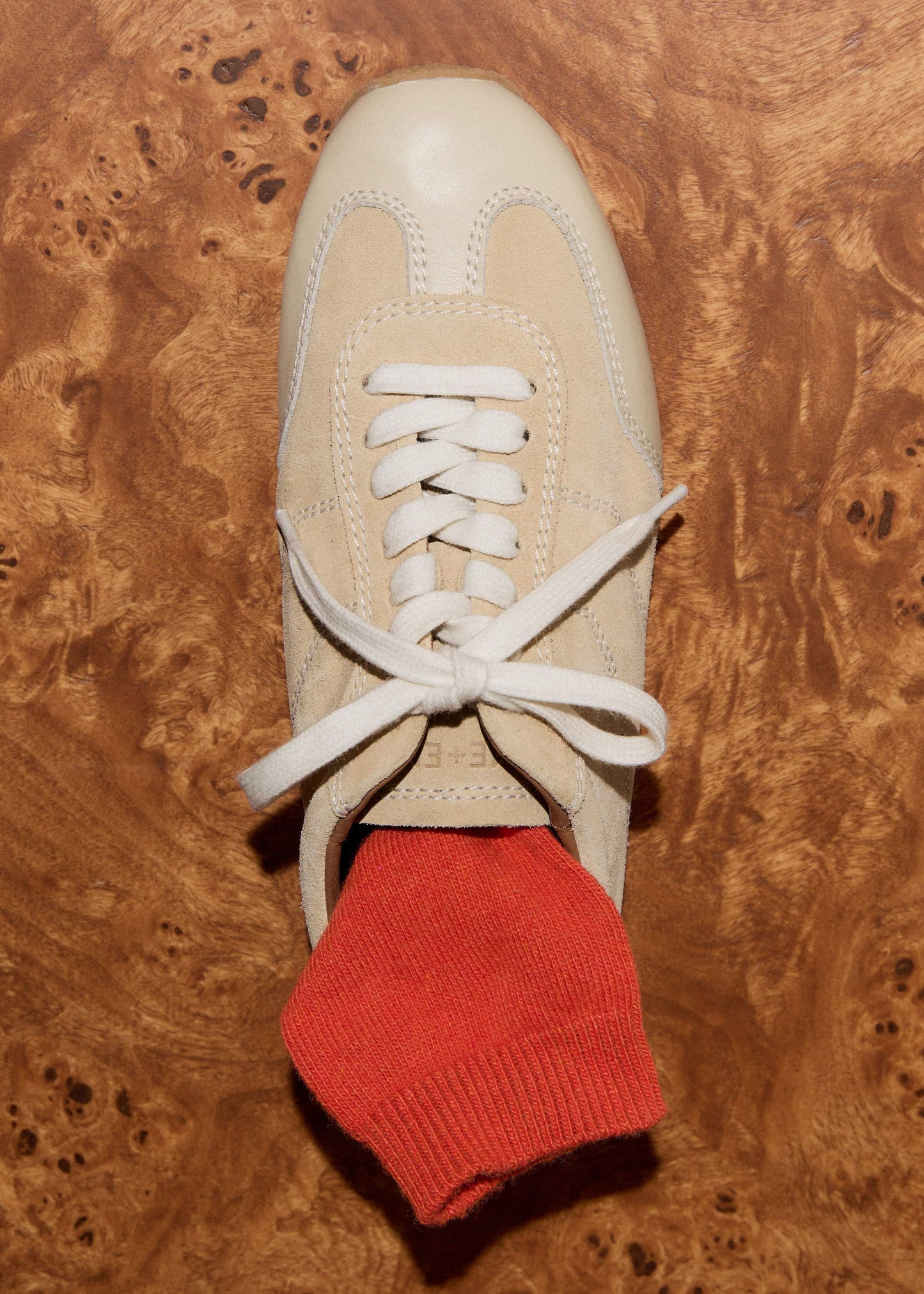 Latte Retro Runner Sneaker
