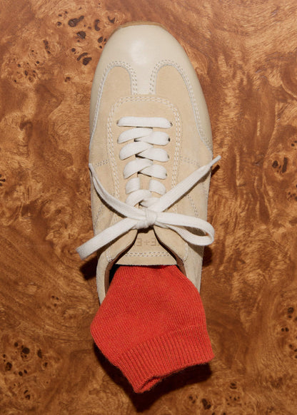 Latte Retro Runner Sneaker