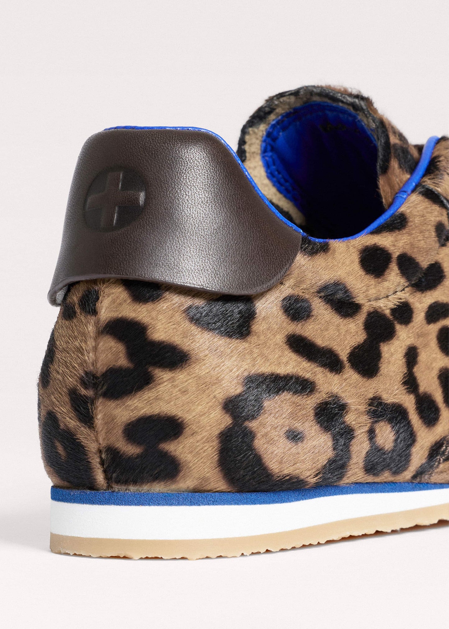 Brown Leopard Print Retro Runner