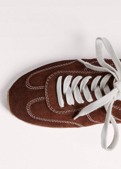 Brown Retro Runner Sneaker