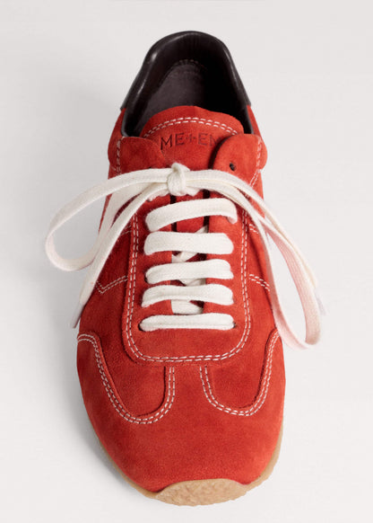 Orange Retro Runner Sneaker