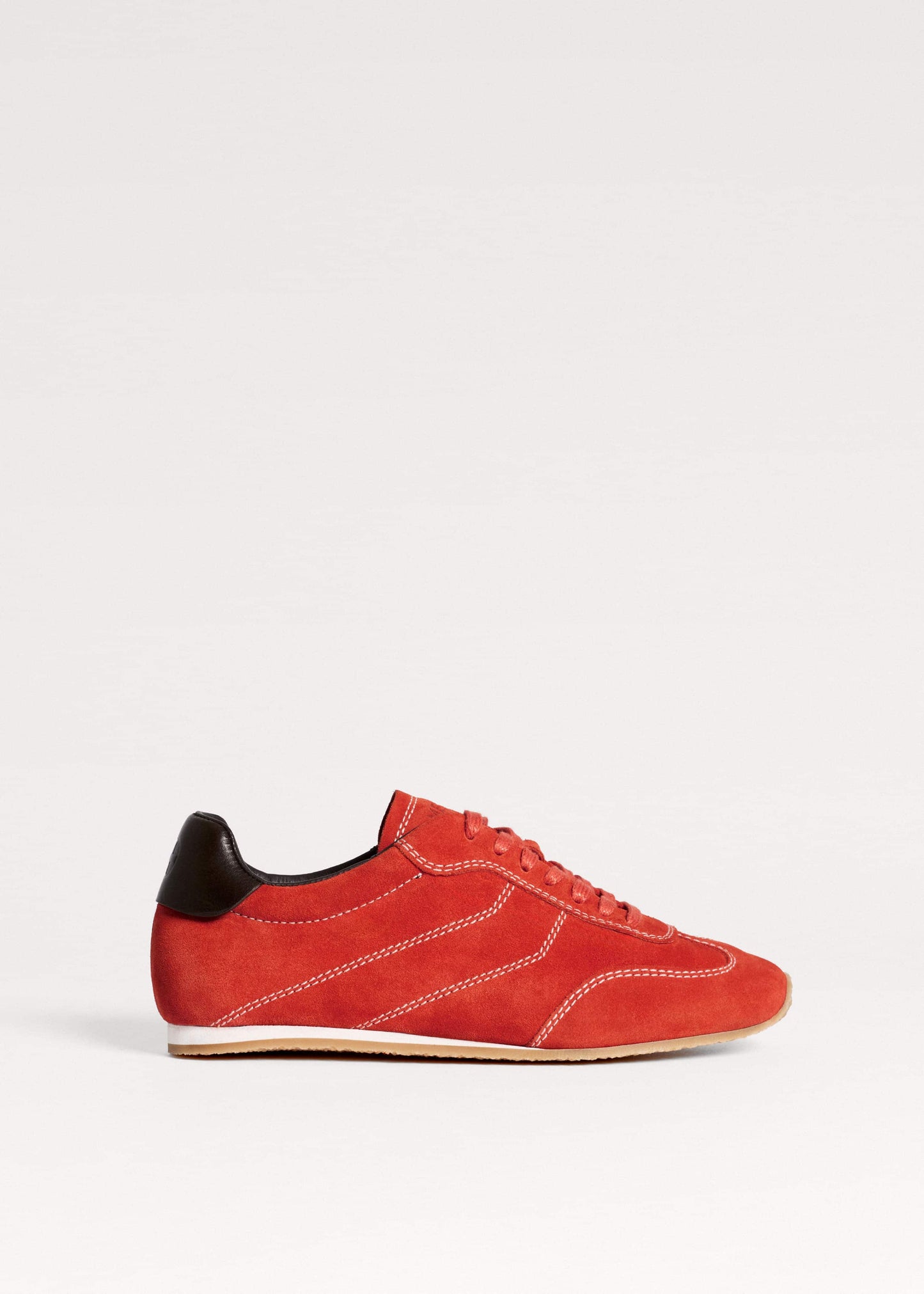 Orange Retro Runner Sneaker