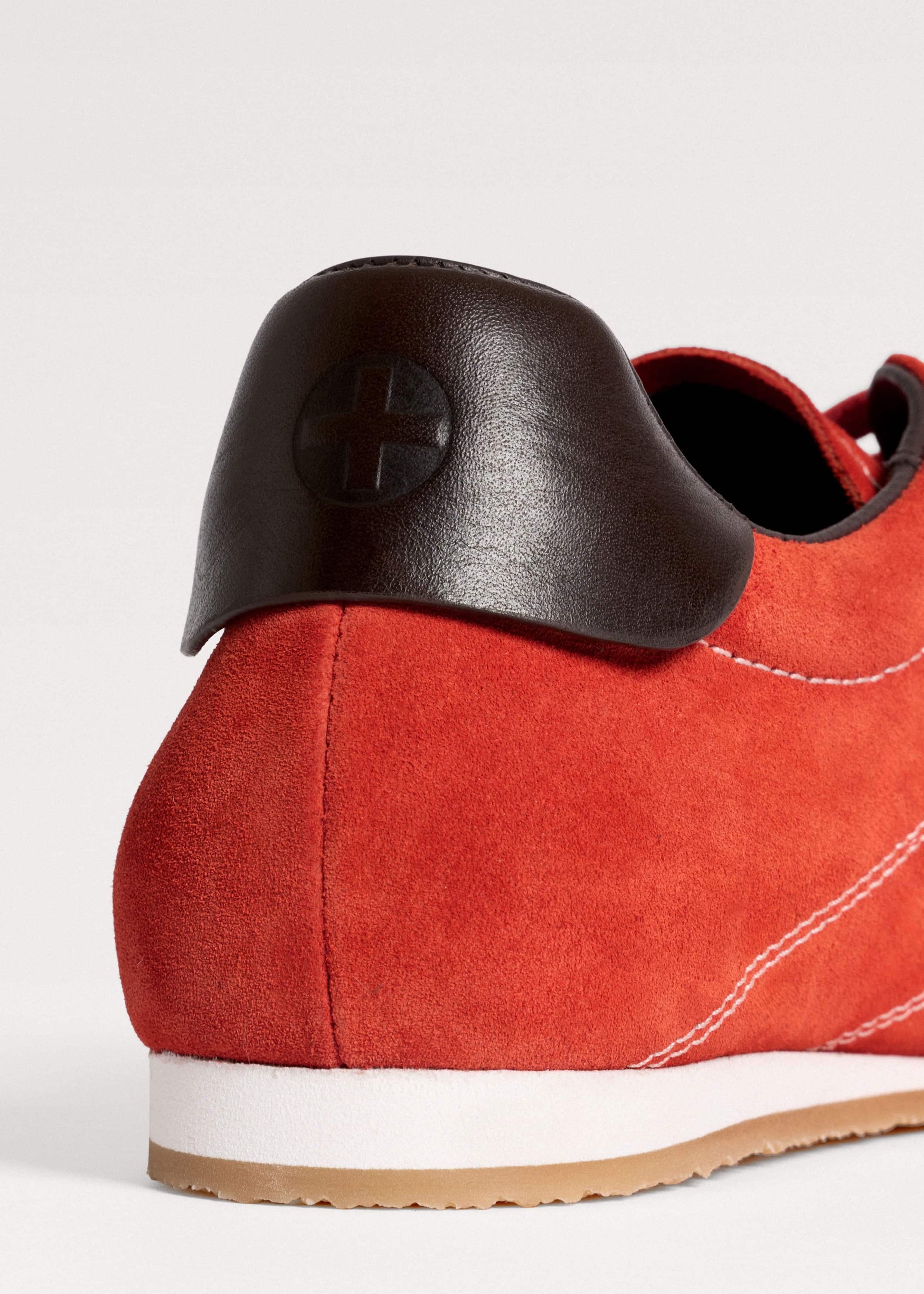 Orange Retro Runner Sneaker