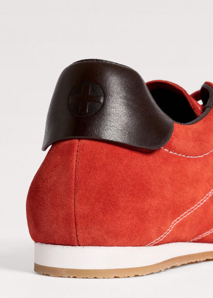 Orange Retro Runner Sneaker