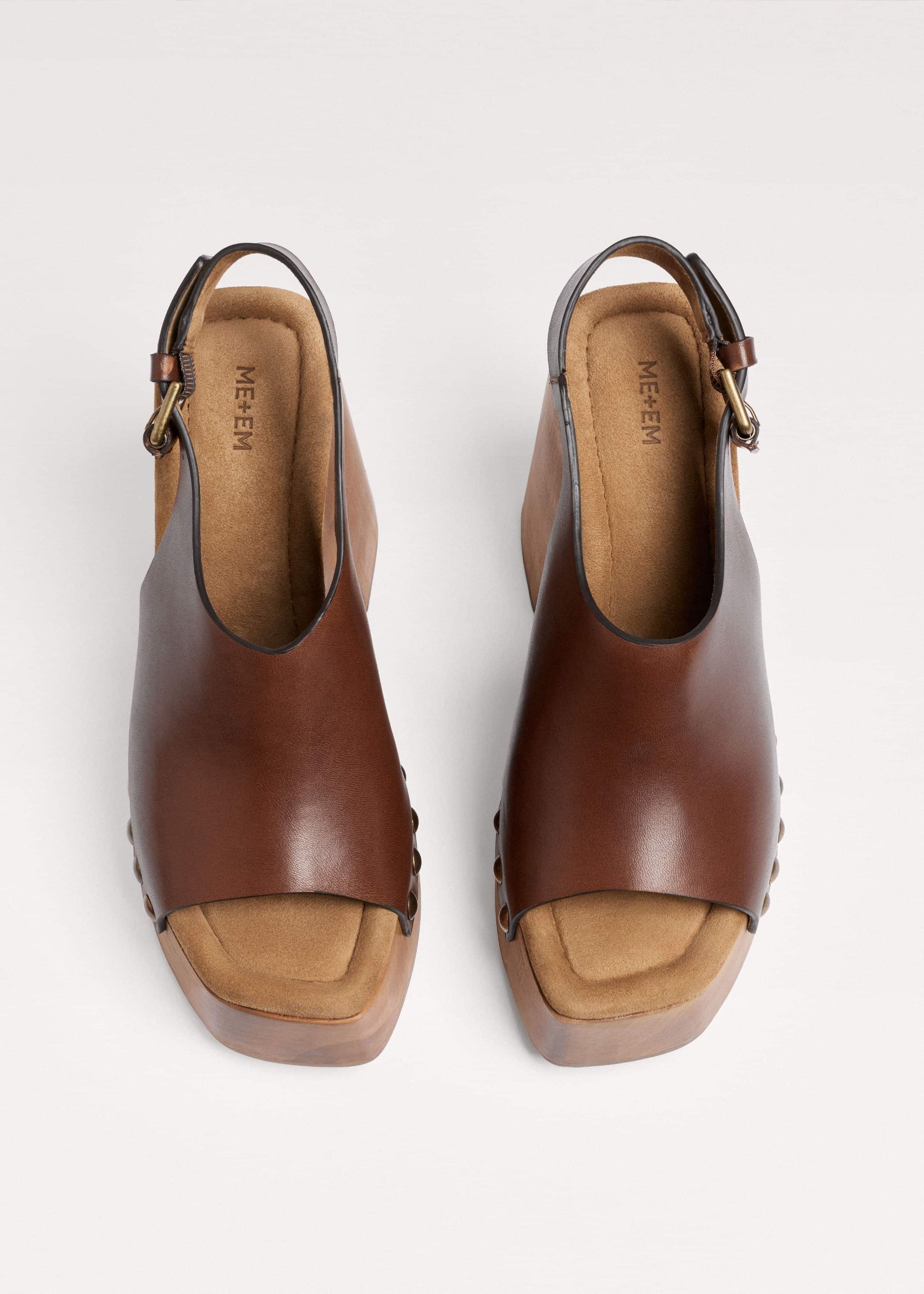 Dark Brown High Front Clog