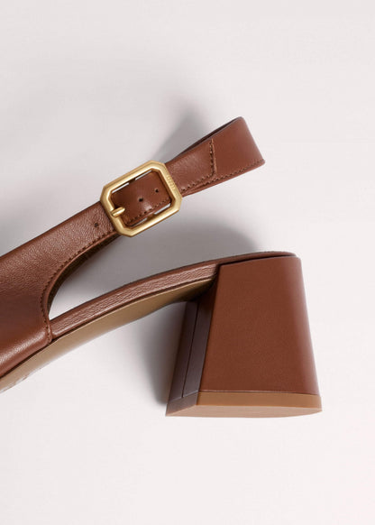 Brown Occasion Slingback