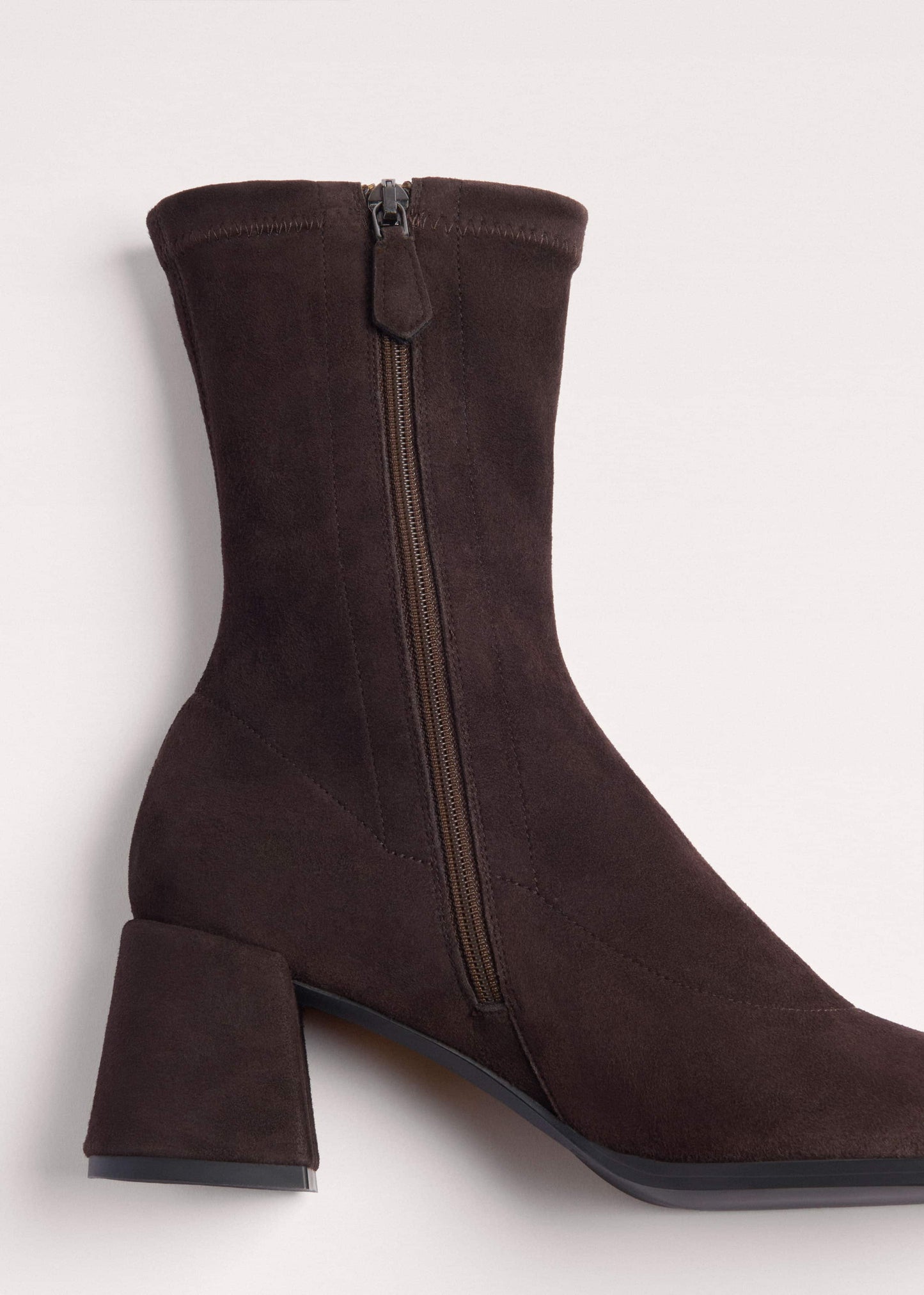 Brown Ankle Stretch Boot