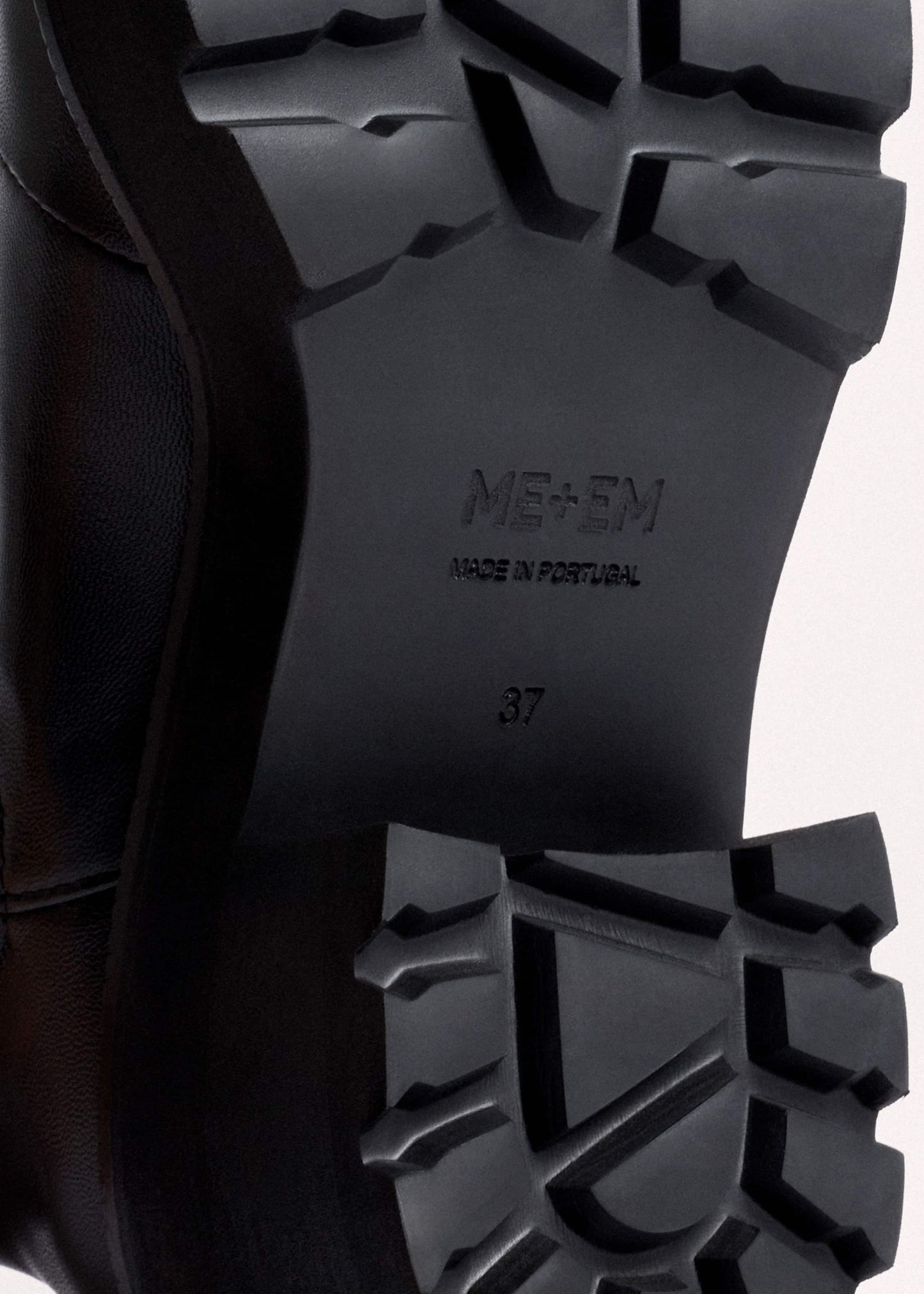 Black Zip Front Boot