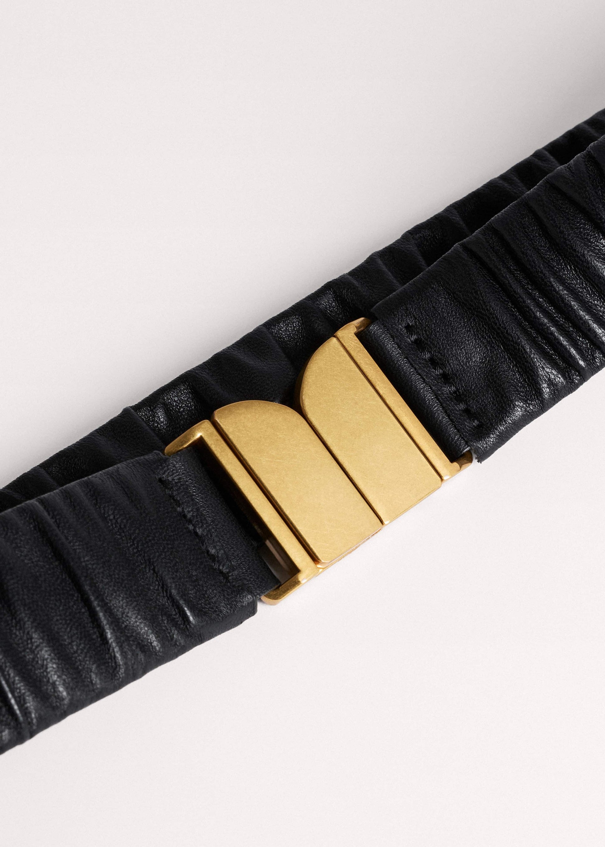 Black Elasticated Belt