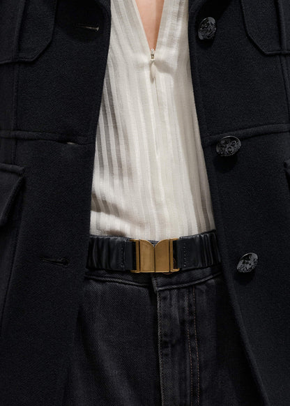 Black Elasticated Belt