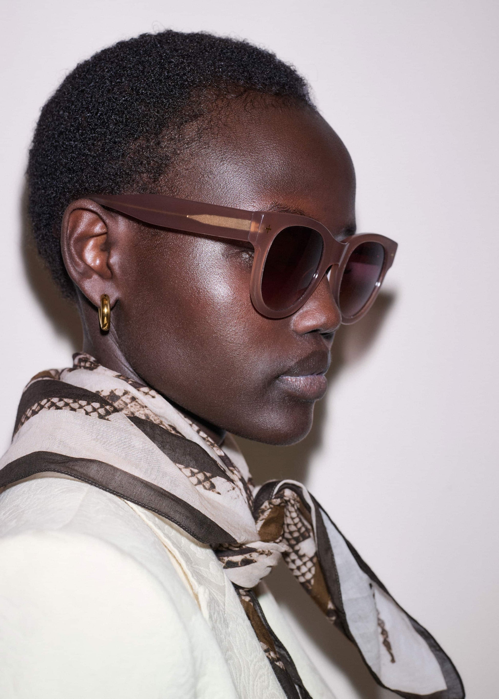 Nude D Frame Sunglasses