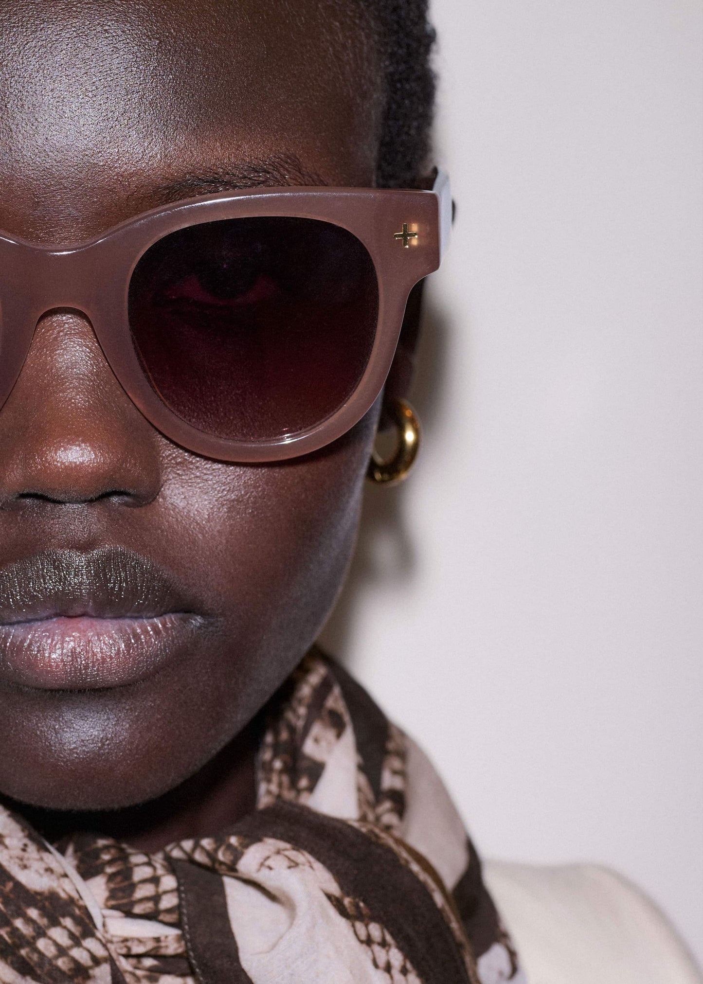 Nude D Frame Sunglasses