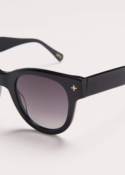 Black D Frame Sunglasses