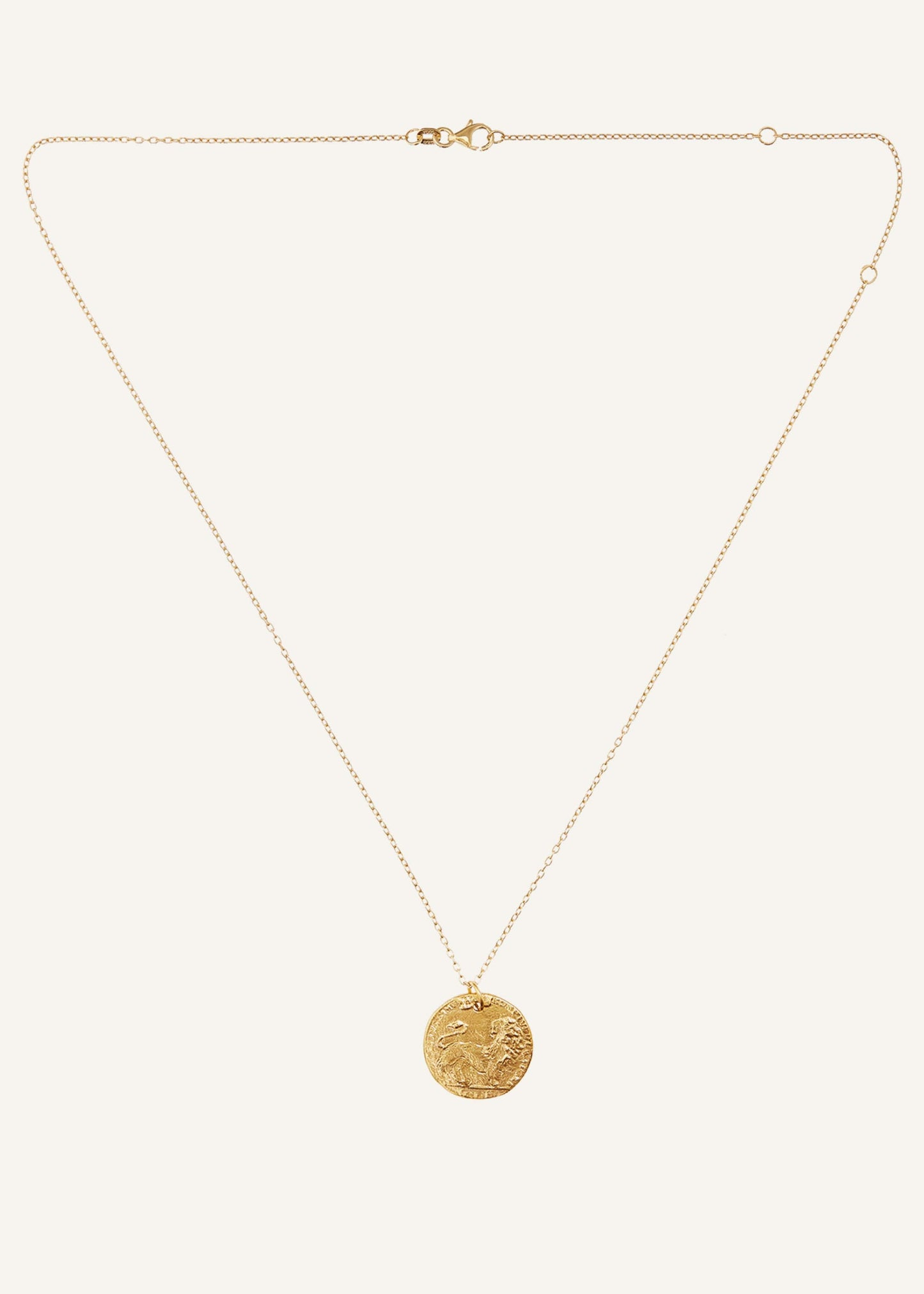 Gold Medium Leone Necklace