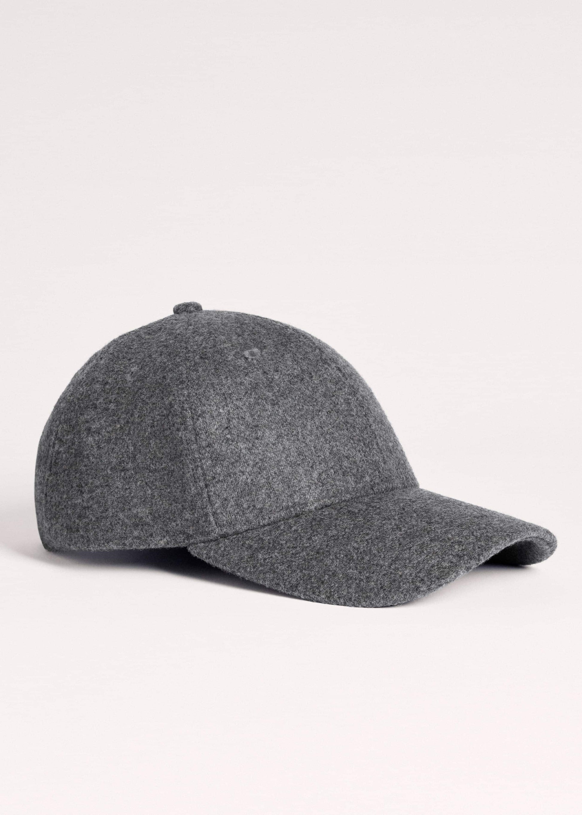 Gray Baseball Cap