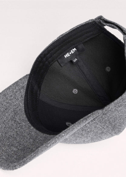 Gray Baseball Cap