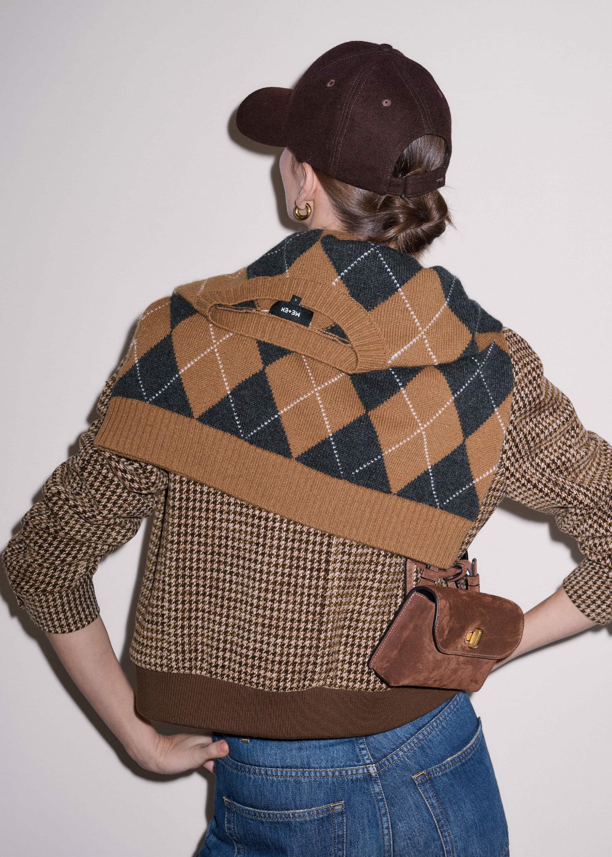 Brown Baseball Cap